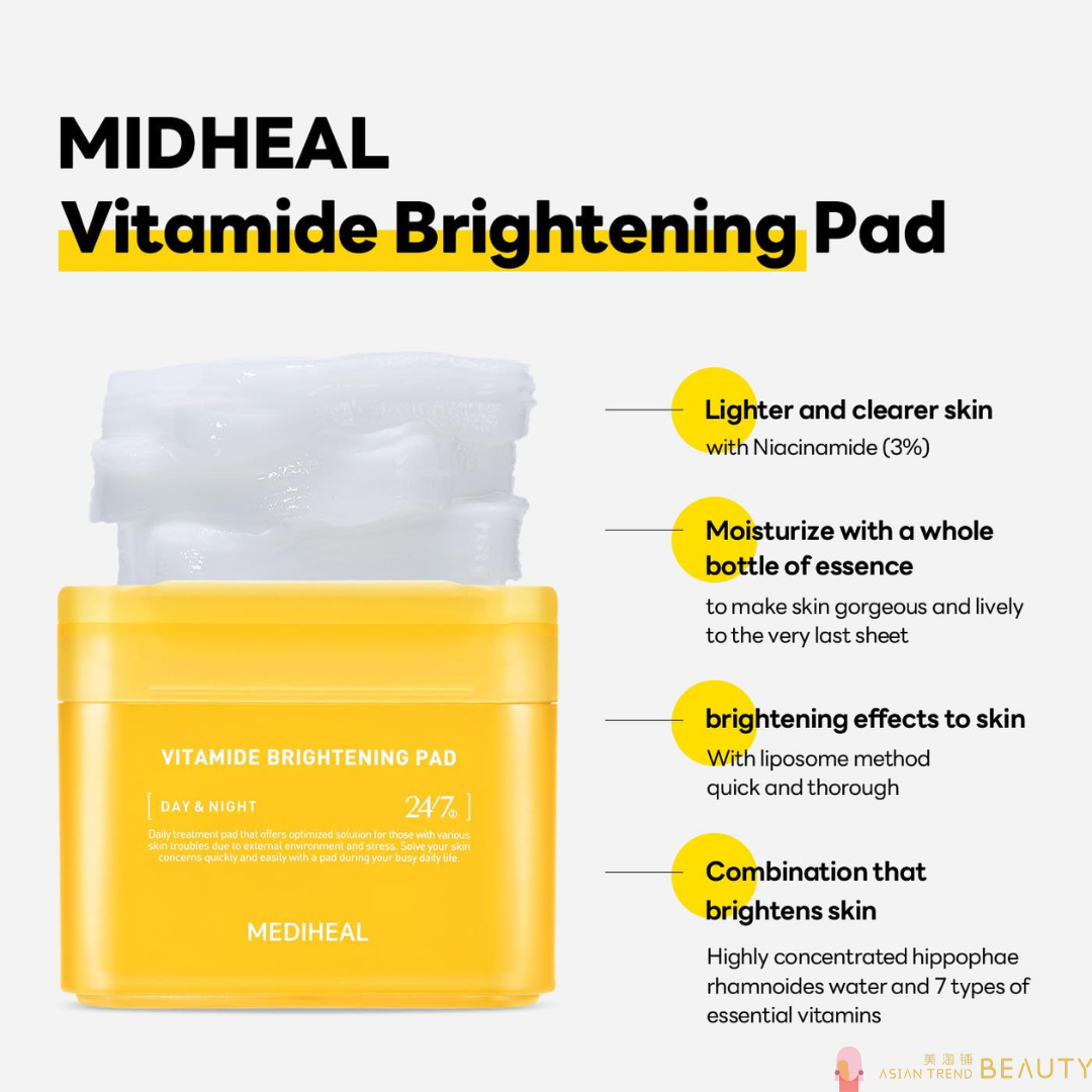 Mediheal Vitamide Brightening Pad 100pcs