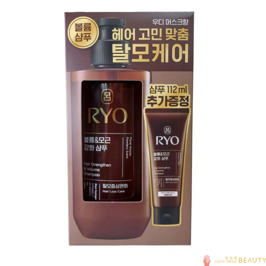 Ryo Hair Strengthen & Volume Shampoo Set 480ml +112ml