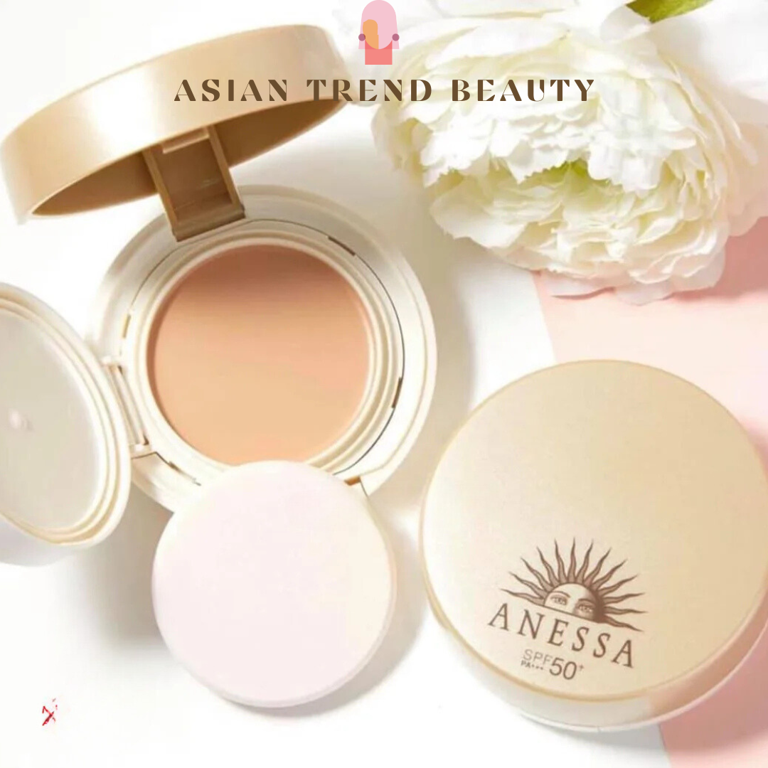 Shiseido Anessa All-in-One Beauty Pact 2 Medium Bright Ocher 10g