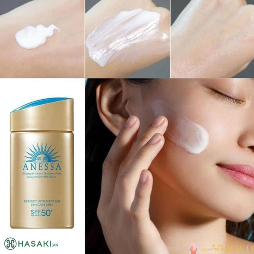 Shiseido Anessa Super Waterproof Perfect UV Sunscreen Skin Care Milk 60ml