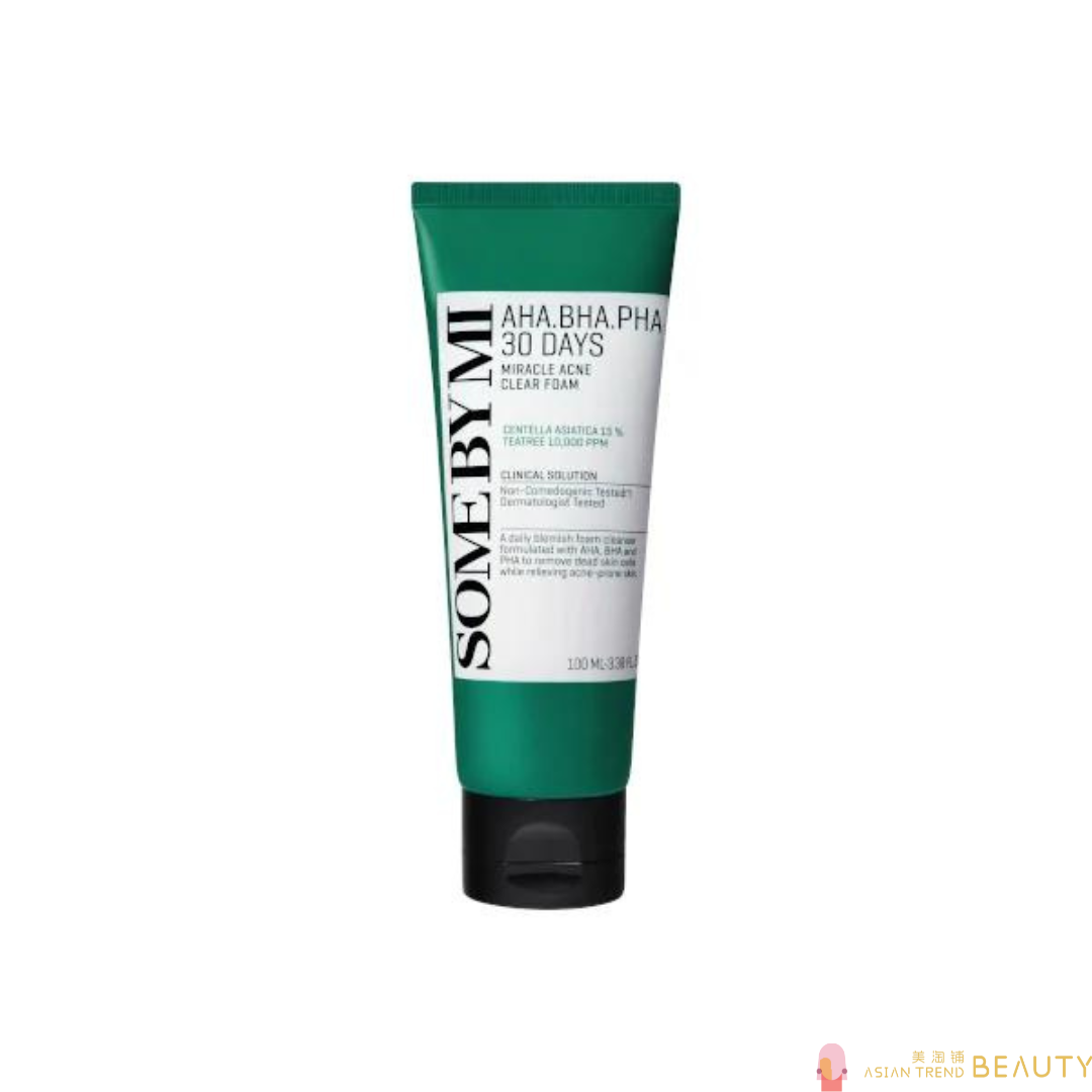 Some By Mi  AHA BHA PHA 30 Days Miracle Acne Clear Foam 100ml