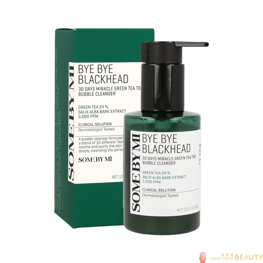 Some By Mi Bye Bye Blackhead Miracle Green Tea Tox Bubble Cleanser 120g