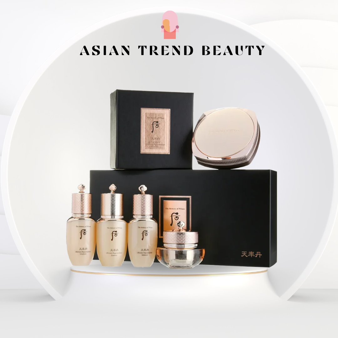 The History Of Whoo Cheonyuldan Hwayul Signature Cushion Foundation Set