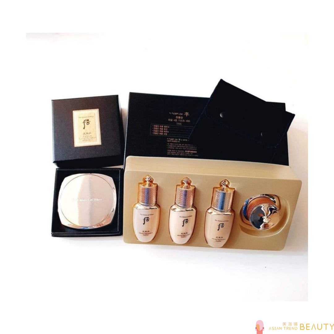 The History Of Whoo Cheonyuldan Hwayul Signature Cushion Foundation Set