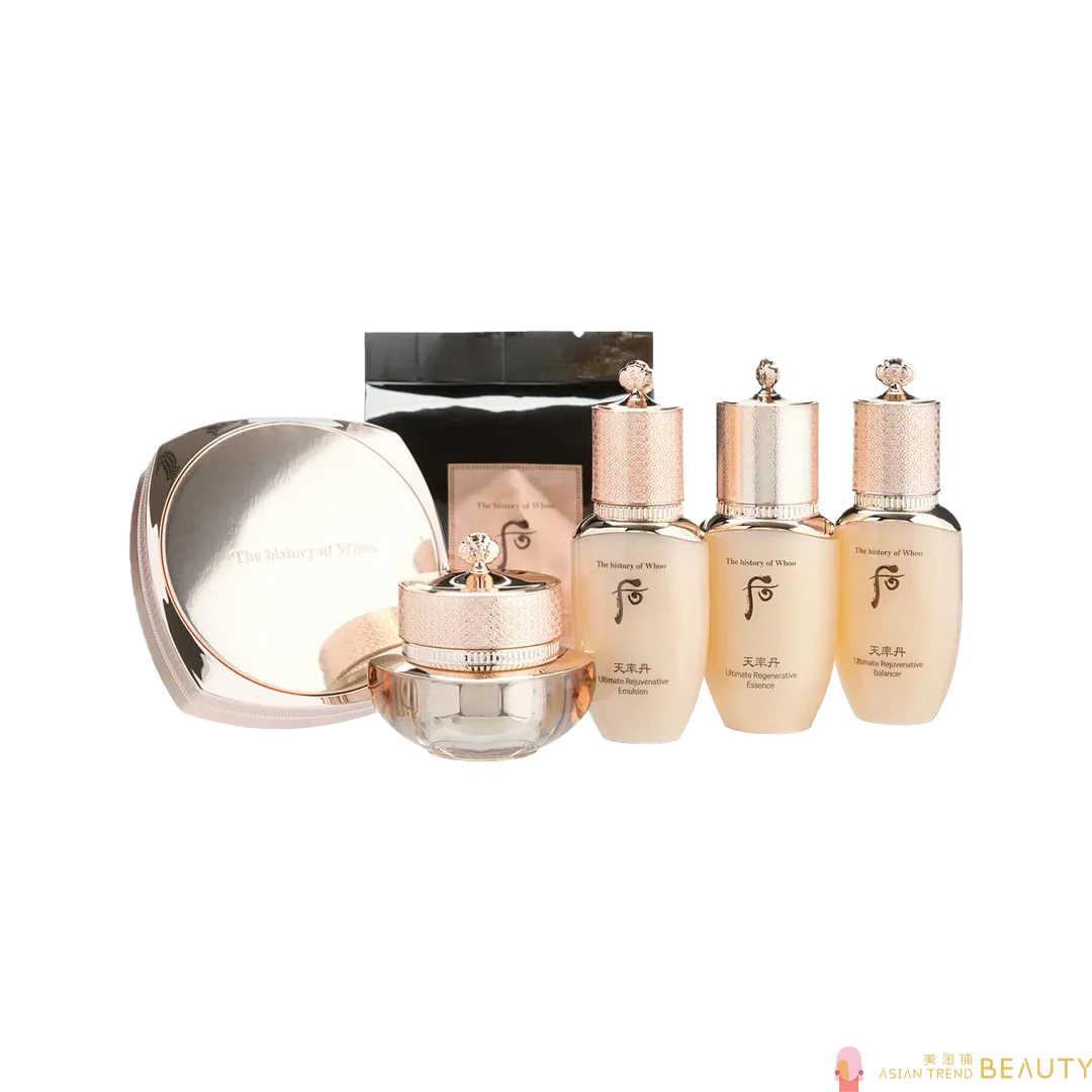 The History Of Whoo Cheonyuldan Hwayul Signature Cushion Foundation Set