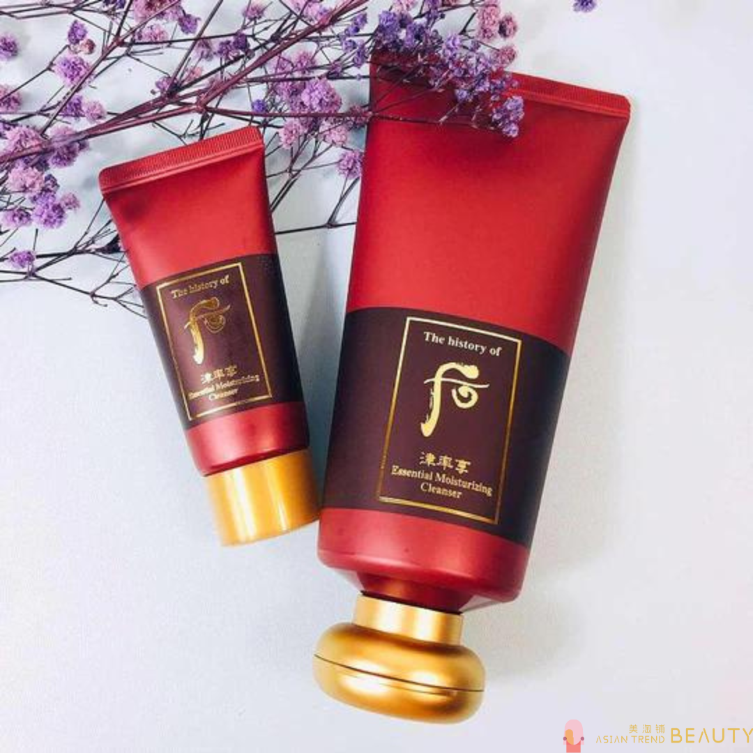 The History of Whoo Jinyulhyang Essential Moisturizing Cleansing Foam Set