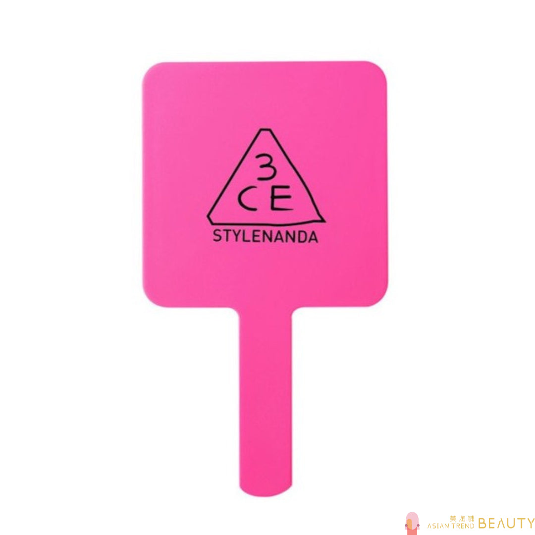 3CE Square Mini Hand Mirror #Pink