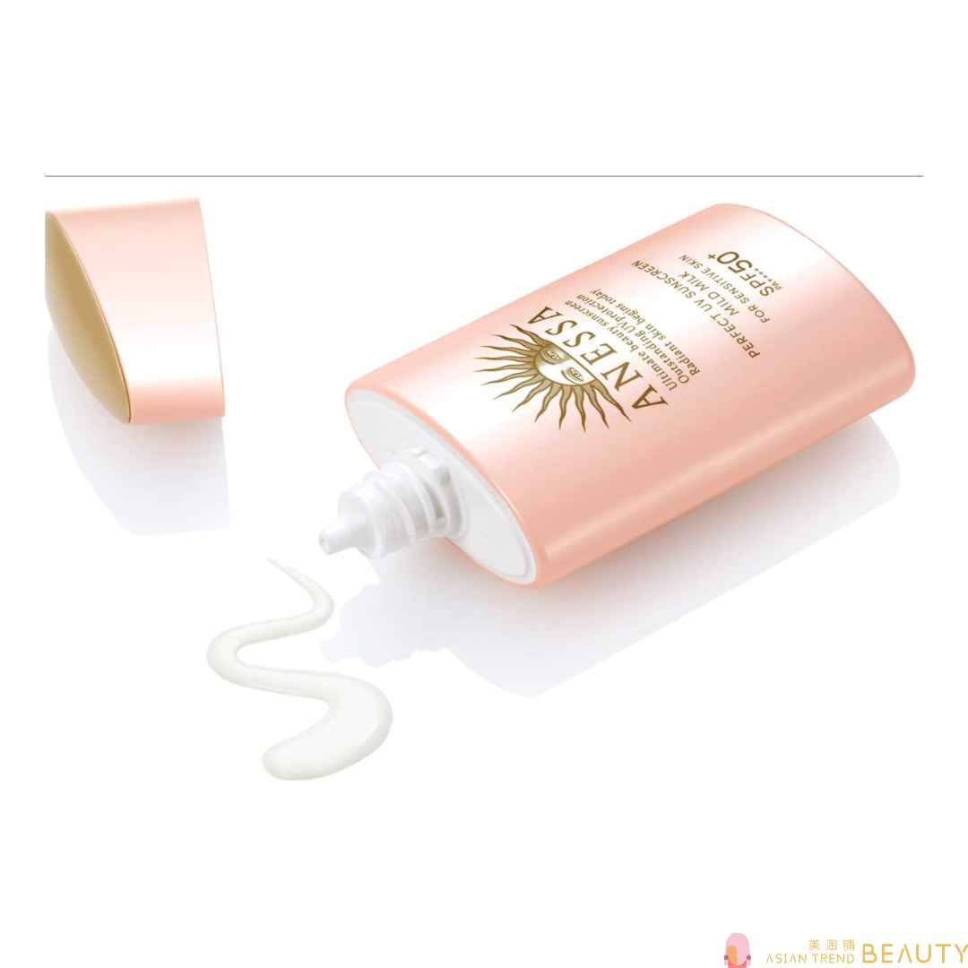 Anessa Perfect UV Sunscreen Mild Milk For Sensitive Skin SPF50+ PA++++