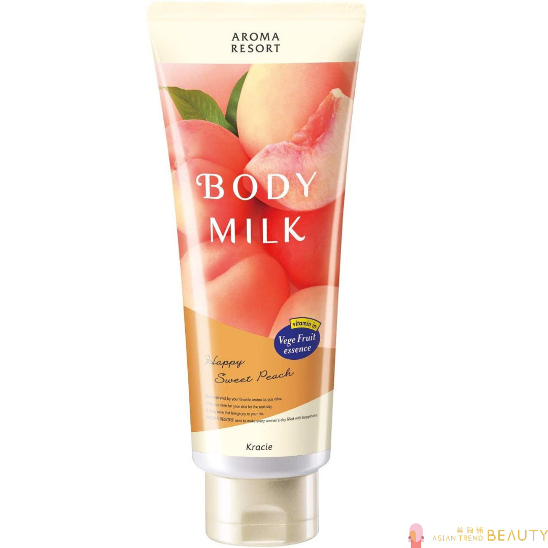 Aroma Resort Body Milk Happy Sweet Peach 200g