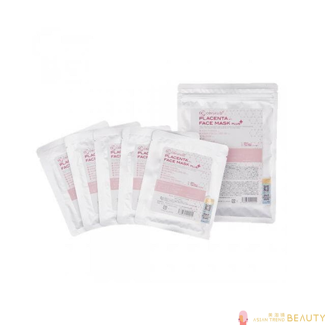 Ceruru.b Placenta Face Mask Plus+ (5pc)