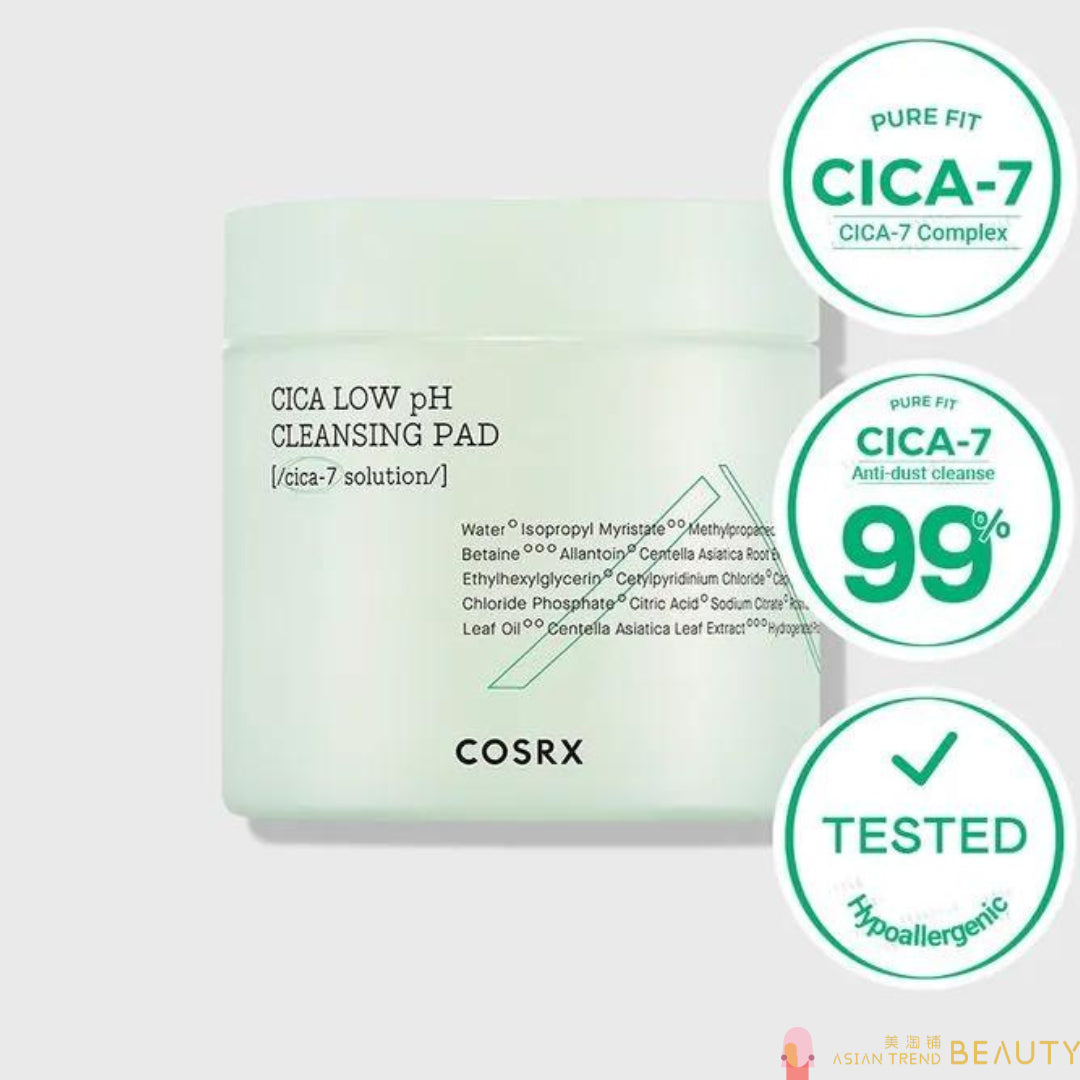 Cosrx Pure Fit Cica Low PH Cleansing Pad 100Pads