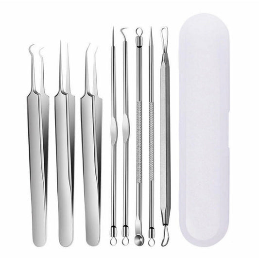 Premium Acne Comedone Extractor Blackhead Remover Tool Kit 8pcs