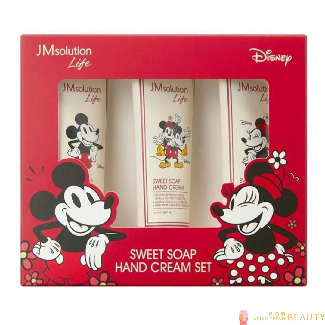 JM Solution X Disney Life Sweet Soap Hand Cream (Mickey & Minne) 50ml x 3