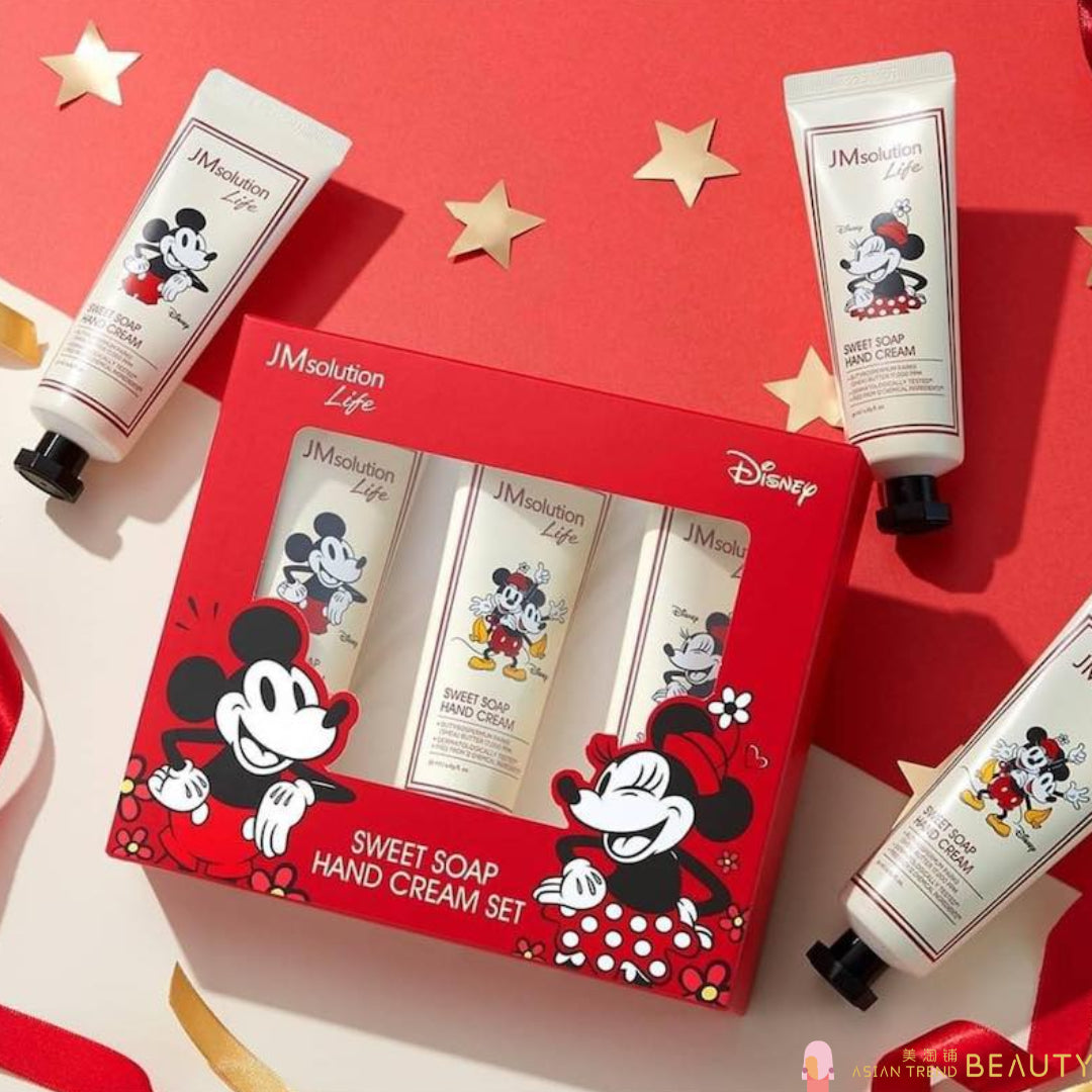 JM Solution X Disney Life Sweet Soap Hand Cream (Mickey & Minne) 50ml x 3