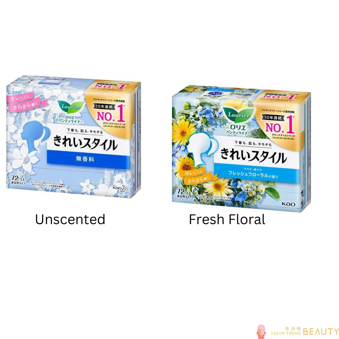 Kao Laurier Panty Liner 14cm 72 pieces