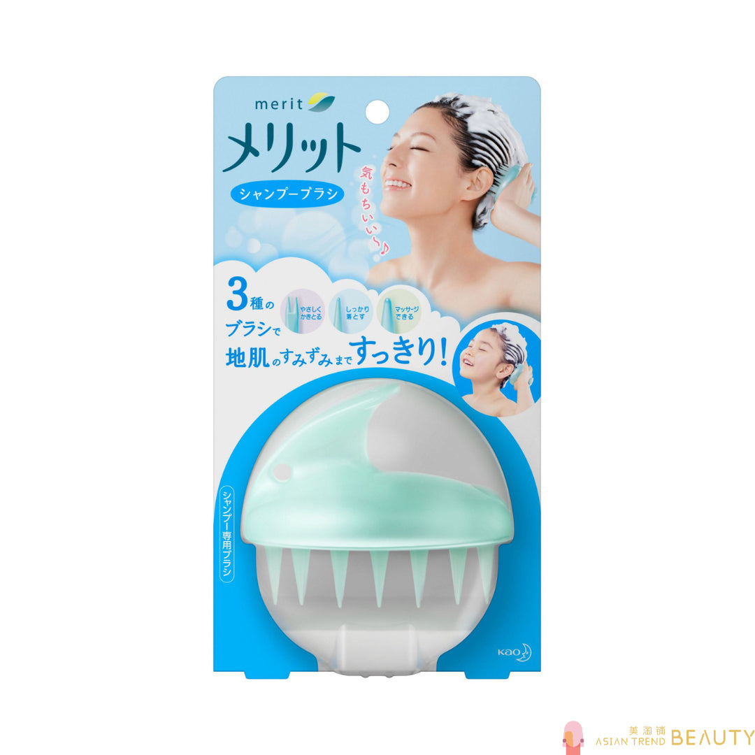 Kao Merit Shampoo Massage Brush for Scalp Care