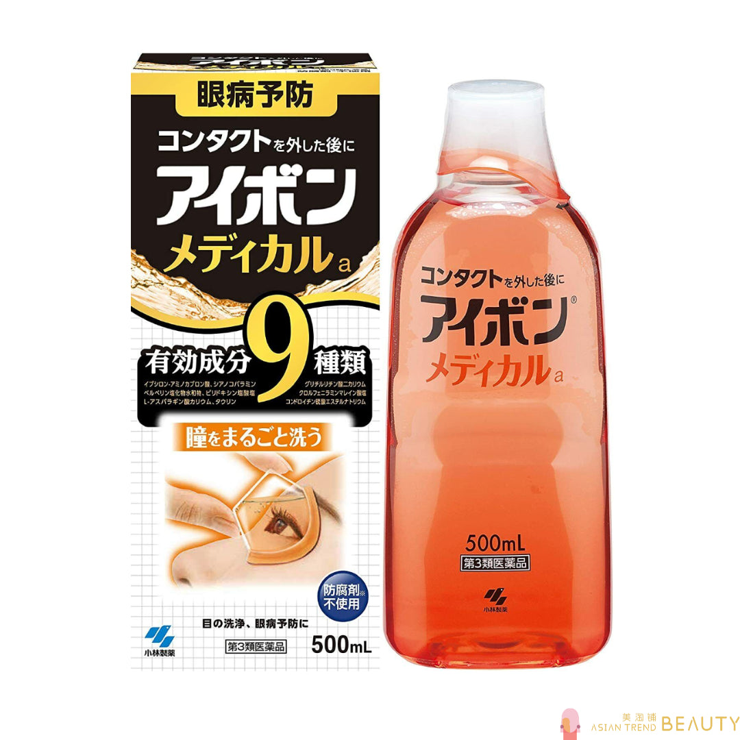 Kobayashi Seiyaku Eyebon Medical Eye Wash Liquid 500ml