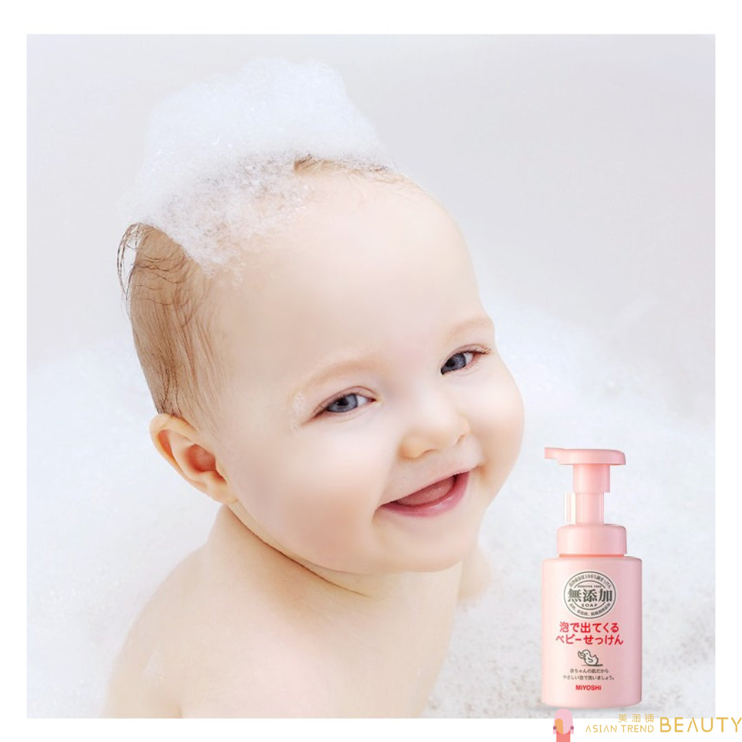 Miyoshi Additive Free Bubble Baby Soap 250ml