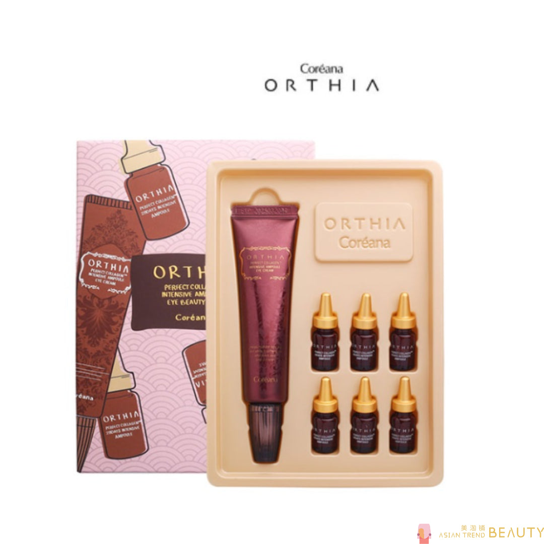 ORTHIA Perfect Collagen Intensive Ampoule Eye Beauty Set (Eye Cream 30ml + Ampoule 2ml6ea)