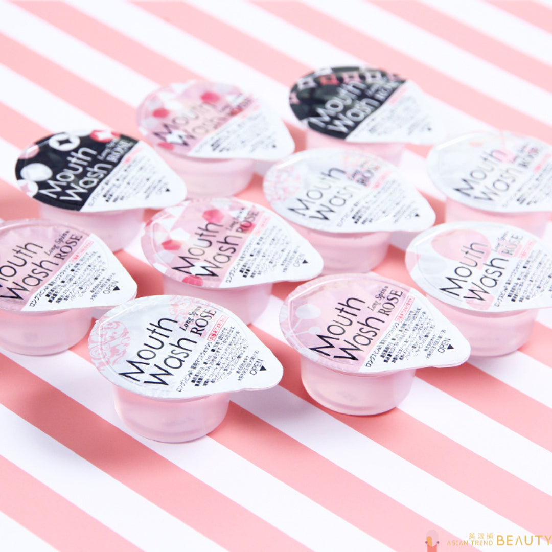 Okina - Mouthwash Long Spin Rose 100 capsules(Pink)