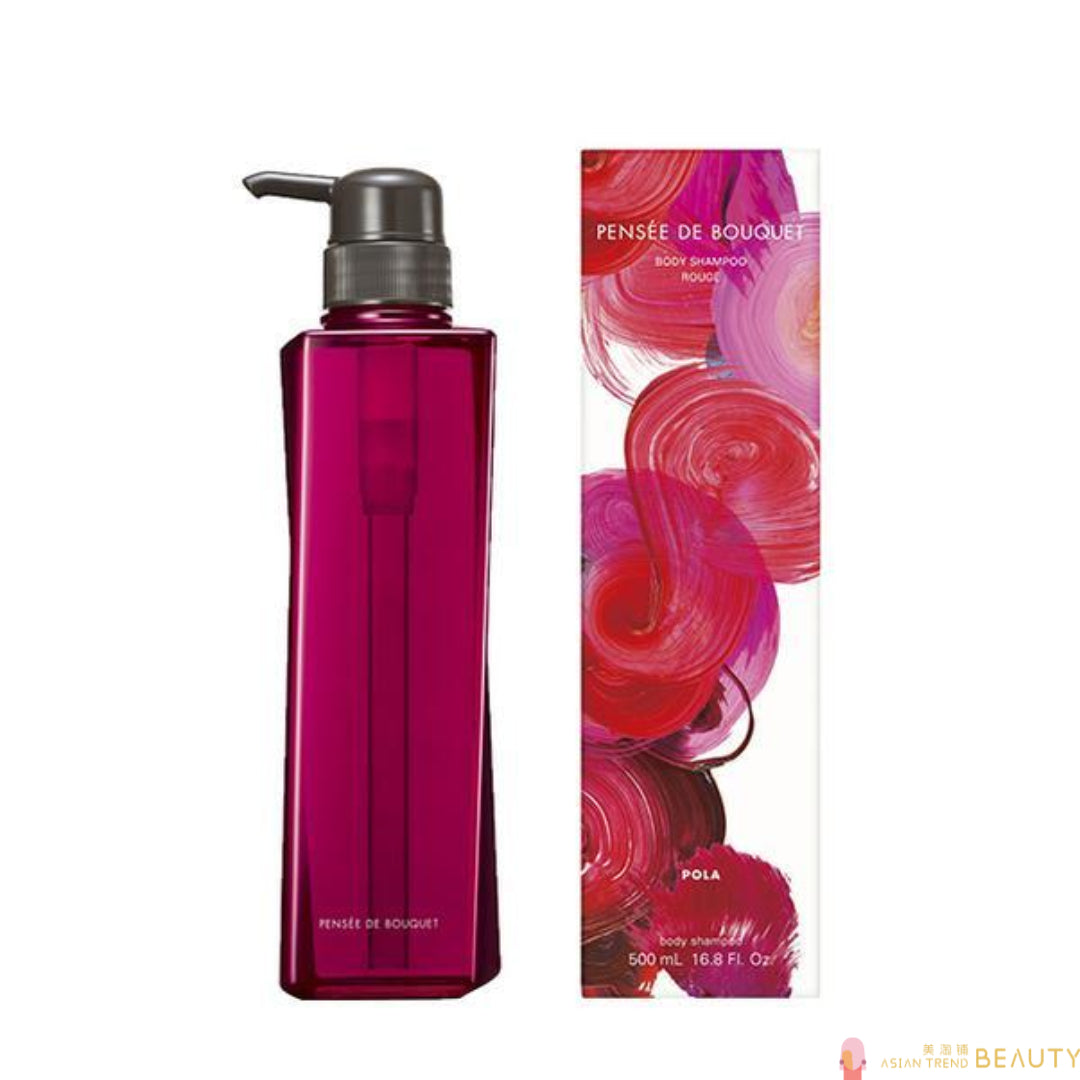 Pola Pensee De Bouquet Body Shampoo Rouge (Rose) 500ml