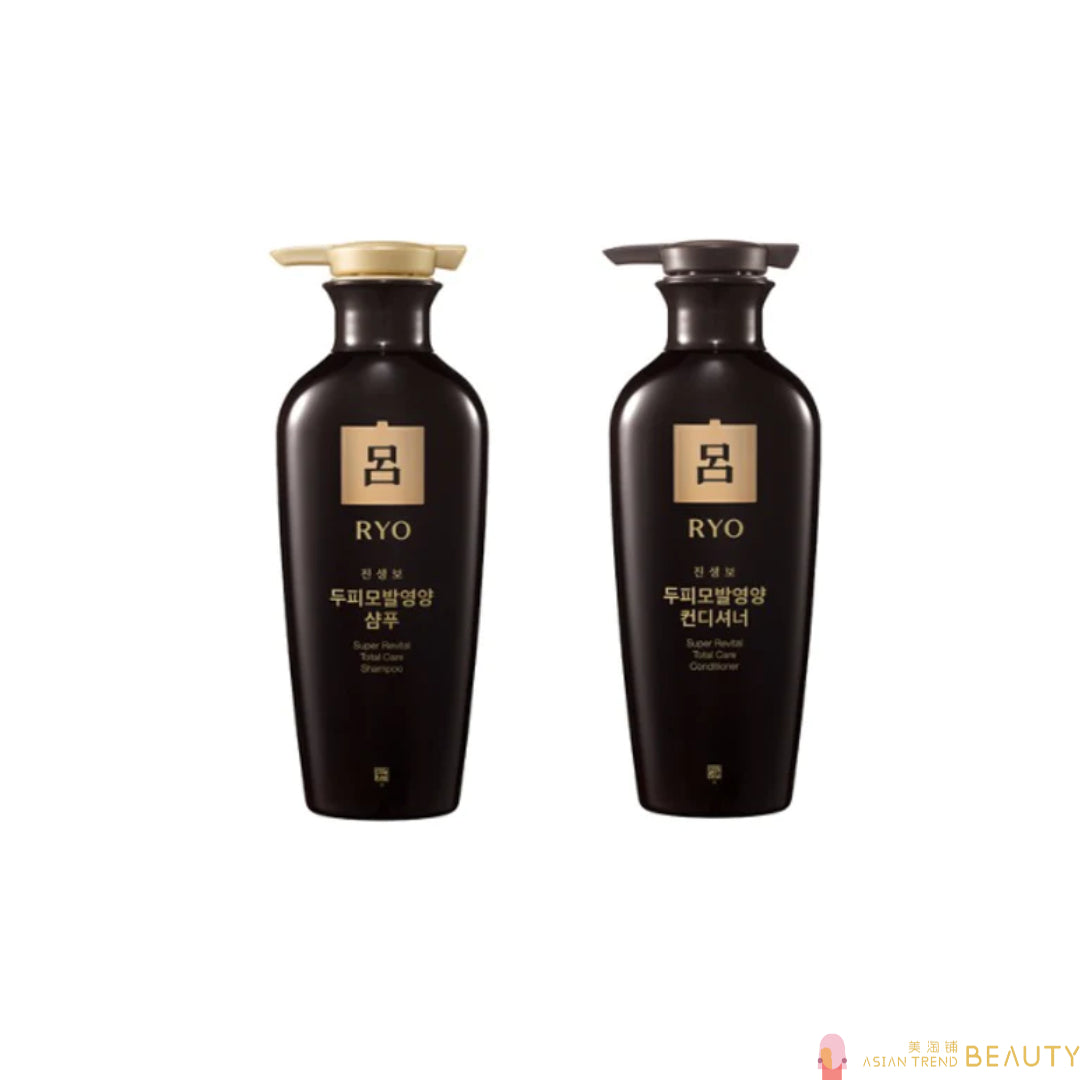Ryo Jinsaengbo Super Revital Total Care Shampoo or Conditioner 400ml