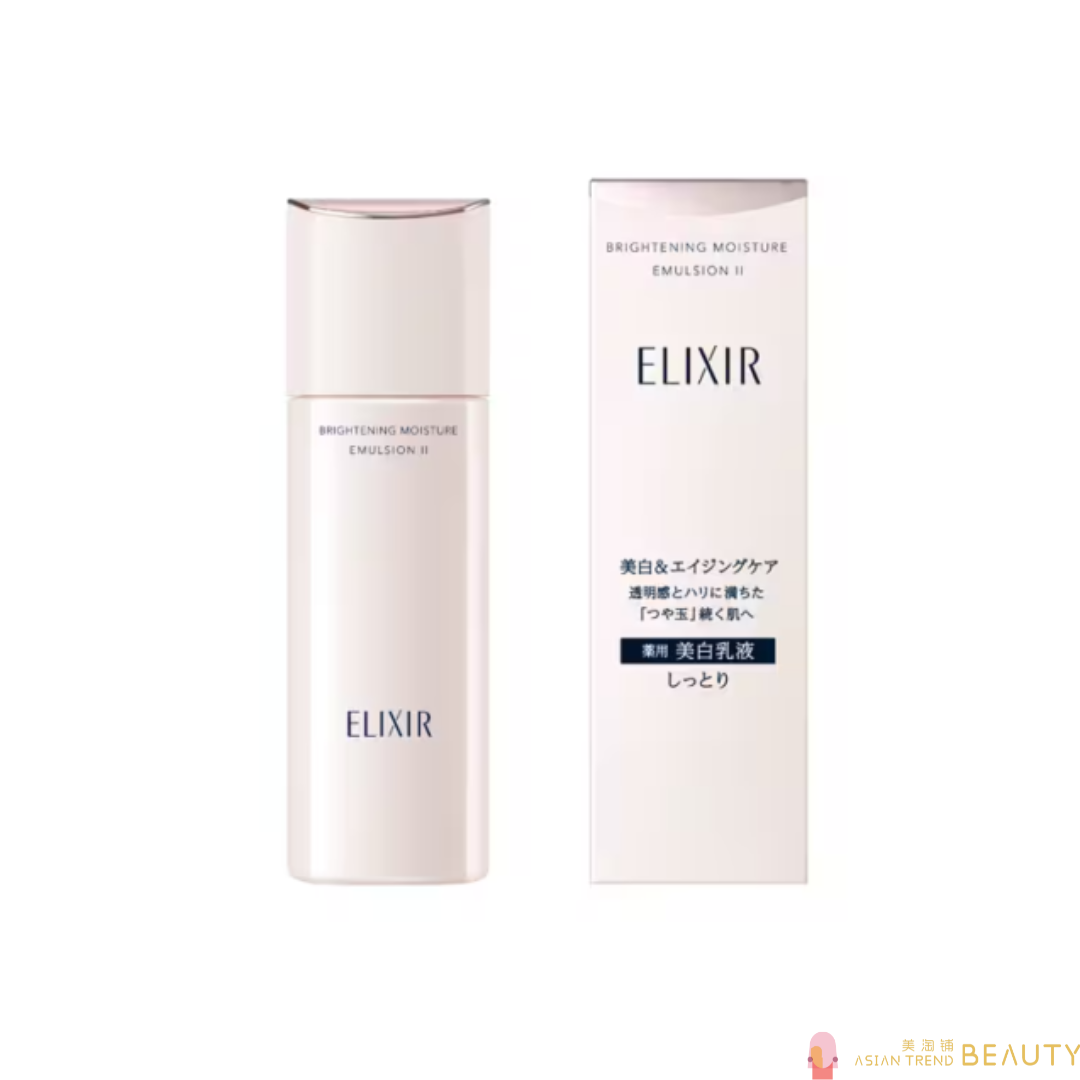 SHISEIDO ELIXIR WHITE Brightening Moisture Emulsion Moist 130ml JAPAN