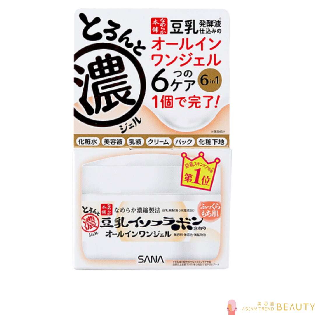 Sana Nameraka Honpo Soy Milk Isoflavone All In One Moisturizing Gel 100g