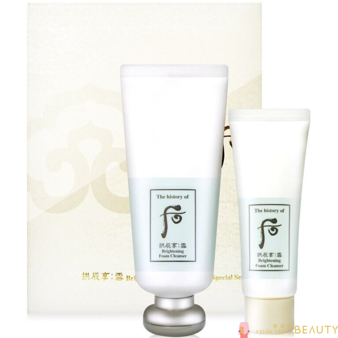 The History of Whoo Brightening Foam Cleanser Special Set